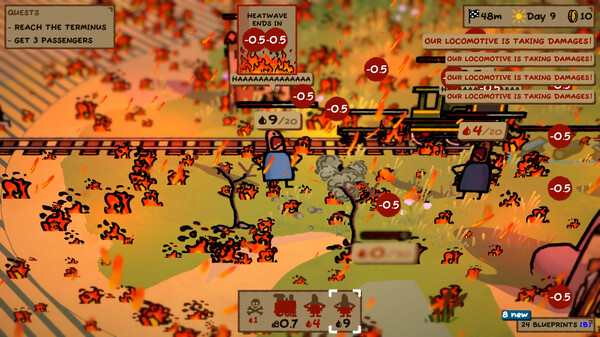Trackline Express gameplay screenshot