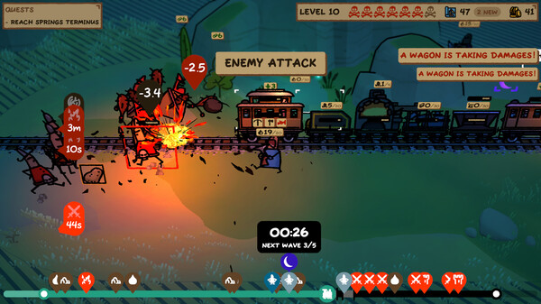 Trackline Express gameplay screenshot