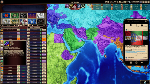 Trade Conquest gameplay screenshot
