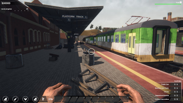 Train Station Renovation gameplay screenshot