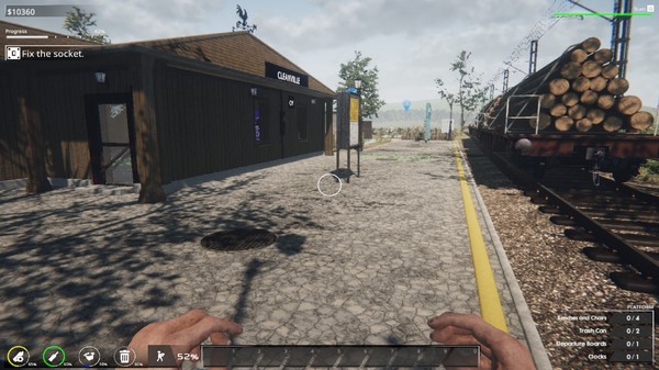 Train Station Renovation - First Job gameplay screenshot