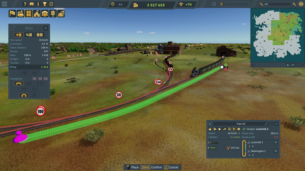 Train World gameplay screenshot
