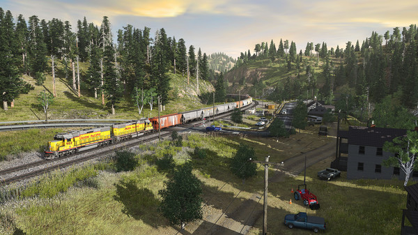 Trainz Railroad Simulator 2022 gameplay screenshot