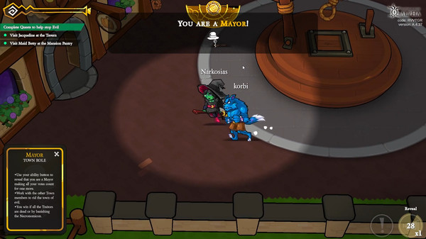 Traitors in Salem gameplay screenshot
