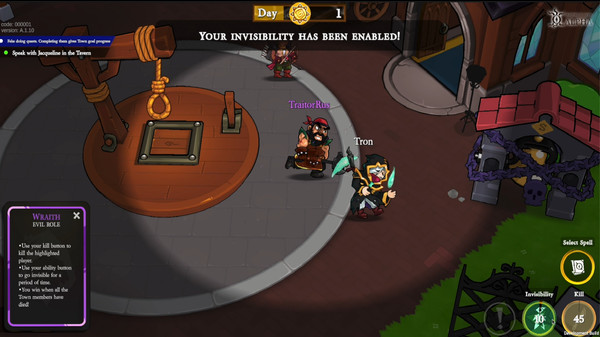 Traitors in Salem gameplay screenshot