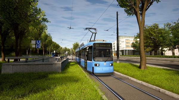 TramSim Munich - The Tram Simulator gameplay screenshot