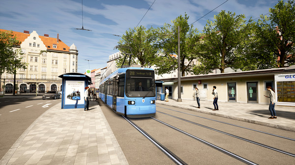 TramSim Munich - The Tram Simulator gameplay screenshot