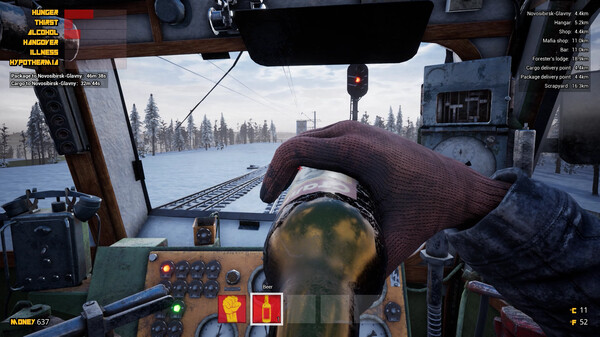 Trans-Siberian Railway Simulator: Prologue gameplay screenshot