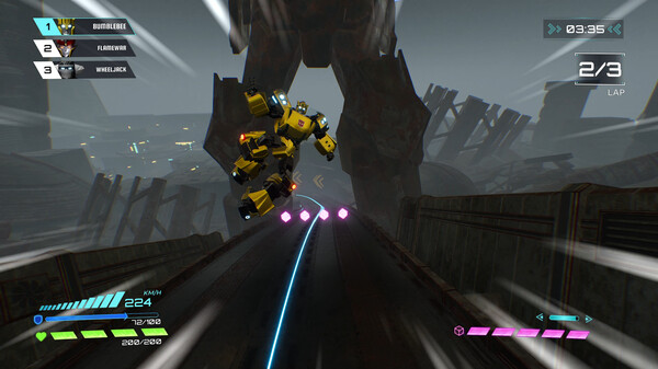 TRANSFORMERS: Galactic Trials gameplay screenshot