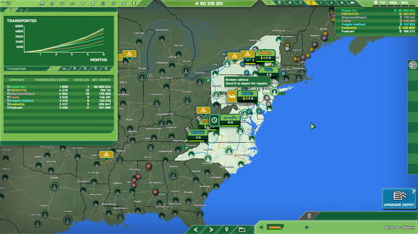 Transport INC gameplay screenshot