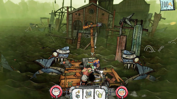 Trash Sailors: Co-Op Trash Raft Simulator gameplay screenshot