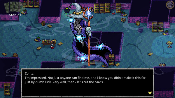 Trial of the Gods: Siralim CCG gameplay screenshot