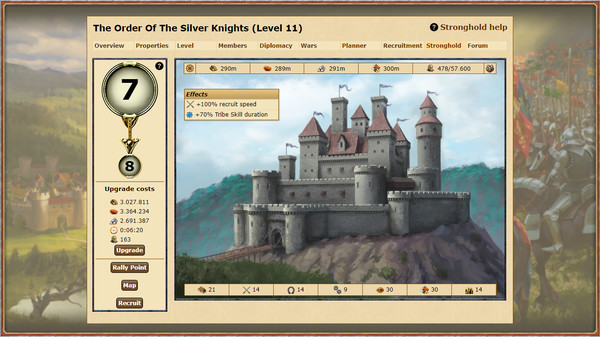 Tribal Wars gameplay screenshot