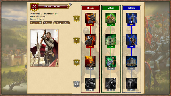 Tribal Wars gameplay screenshot