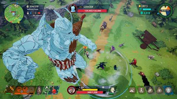 Tribes of Midgard gameplay screenshot