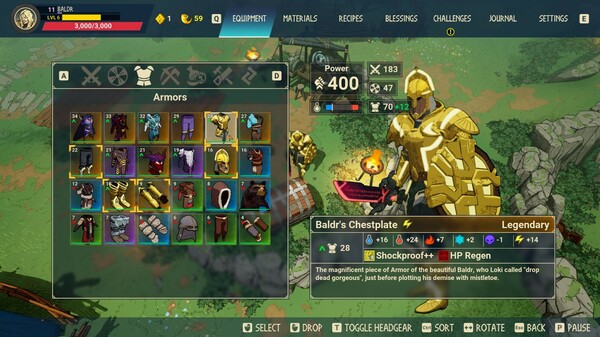 Tribes of Midgard gameplay screenshot