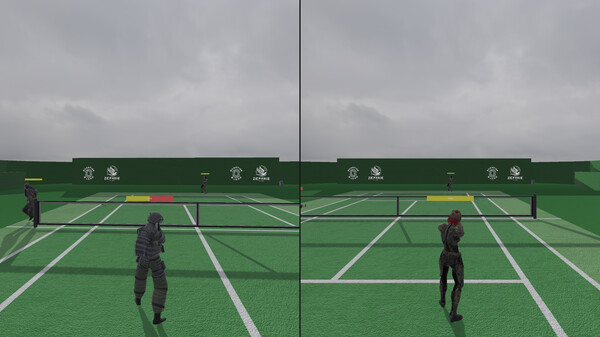 Trigger Tennis gameplay screenshot