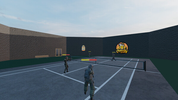 Trigger Tennis gameplay screenshot