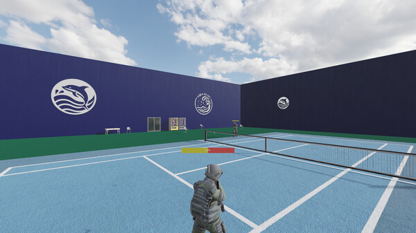 Trigger Tennis gameplay screenshot