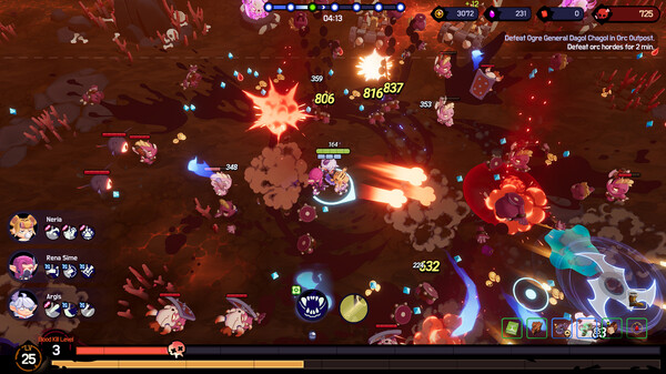 Trinity Survivors gameplay screenshot