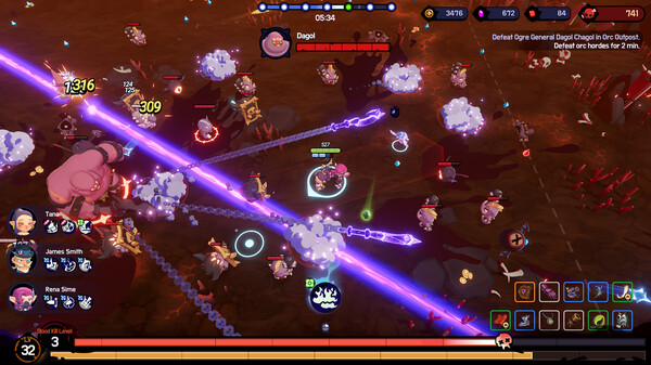 Trinity Survivors gameplay screenshot