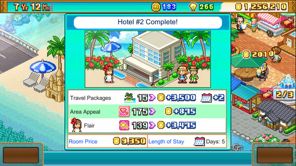 Tropical Resort Story gameplay screenshot