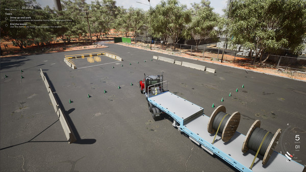 Truck World: Driving School gameplay screenshot