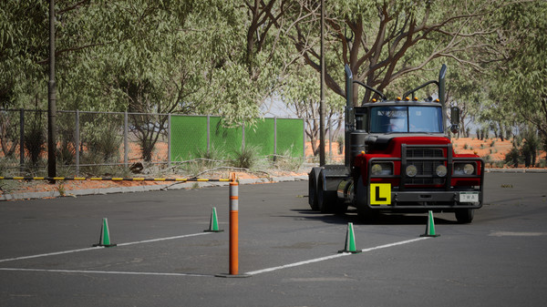 Truck World: Driving School gameplay screenshot