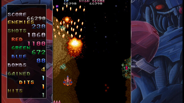 Truxton gameplay screenshot