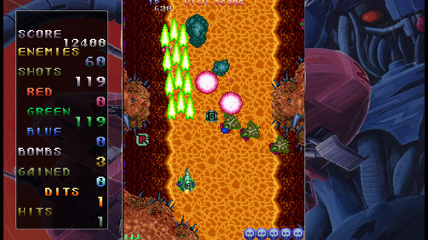 Truxton gameplay screenshot