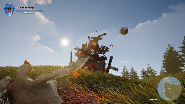 Turbo Chicken Simulator gameplay screenshot