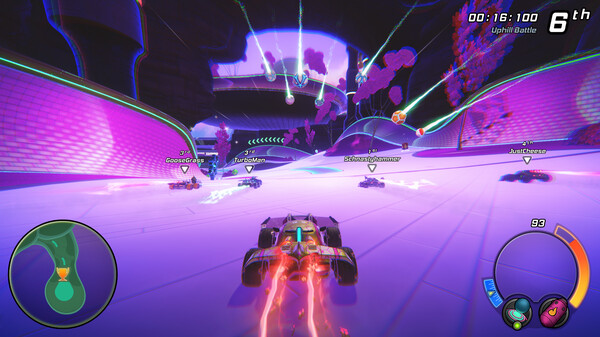 Turbo Golf Racing gameplay screenshot