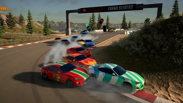 Turbo Sliders Unlimited gameplay screenshot