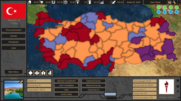 Turkish Throne gameplay screenshot