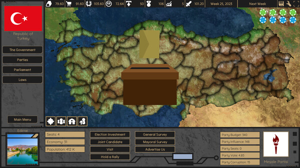 Turkish Throne gameplay screenshot