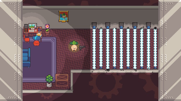Turnip Boy Robs a Bank gameplay screenshot