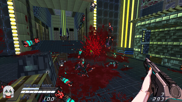 Twilight Manor: Roguelite FPS gameplay screenshot