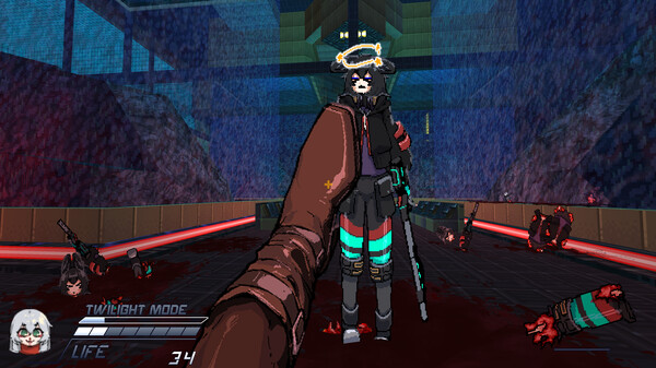 Twilight Manor: Roguelite FPS gameplay screenshot