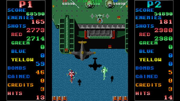 Twin Cobra gameplay screenshot