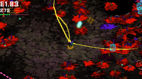 UBERMOSH:OMEGA gameplay screenshot