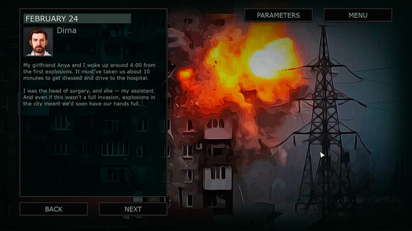 Ukraine War Stories gameplay screenshot
