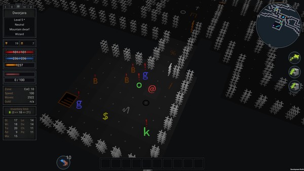 Ultimate ADOM - Caverns of Chaos gameplay screenshot