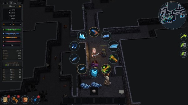 Ultimate ADOM - Caverns of Chaos gameplay screenshot