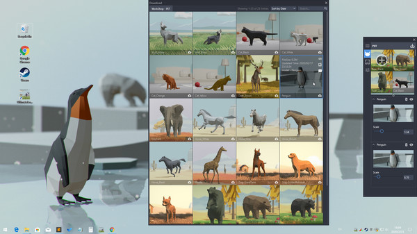 Ultimate Low Poly Pet gameplay screenshot