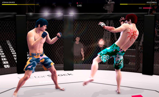 Ultimate MMA gameplay screenshot