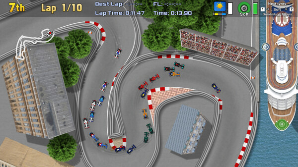 Ultimate Racing 2D 2 gameplay screenshot