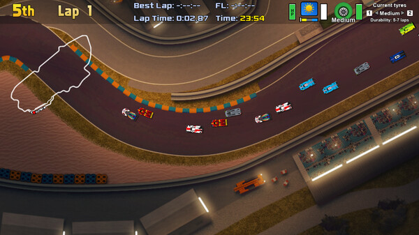 Ultimate Racing 2D 2 gameplay screenshot