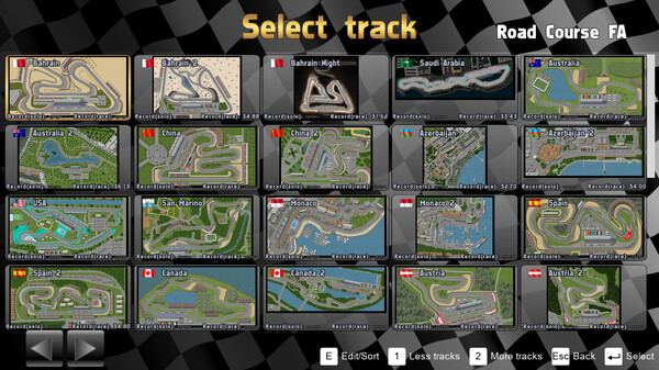 Ultimate Racing 2D 2 gameplay screenshot