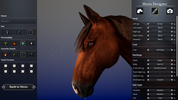 Unbridled: Horse Designer gameplay screenshot