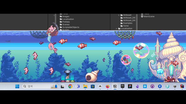 Under the blue horizon gameplay screenshot